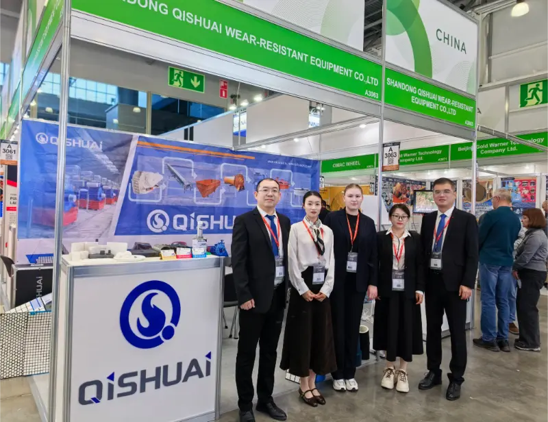 Shandong Qishuai chegou ao estande A3063 no Hall 1 da Mining World Russia. Estamos ansiosos para recebê-lo em nosso estande para discussões.