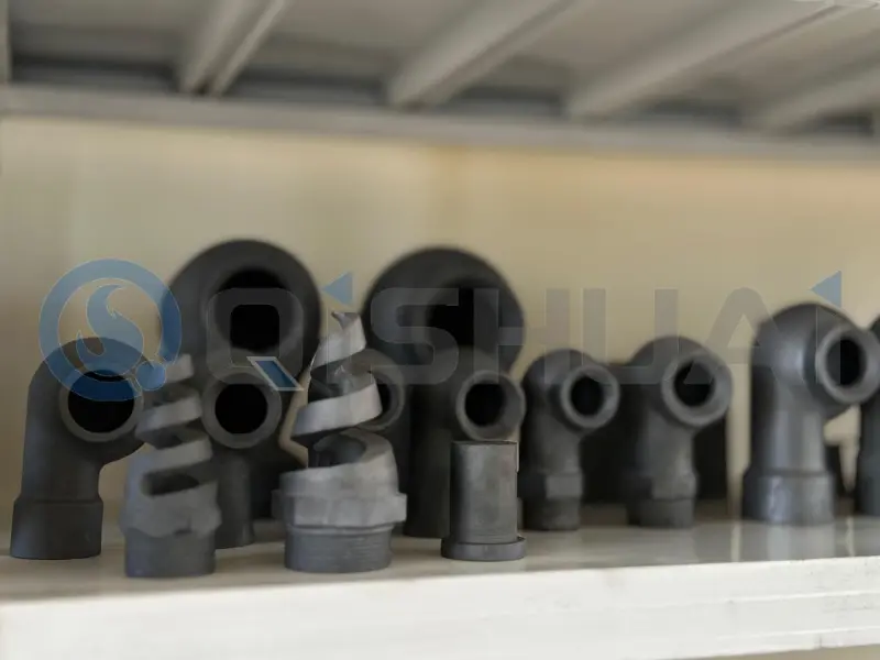 Os bicos de dessulfurização de carboneto de silício Shandong Qishuai suportam operações industriais eficientes e ecologicamente corretas