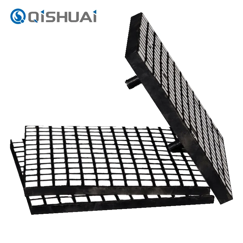 Borracha cerâmica com parafusos