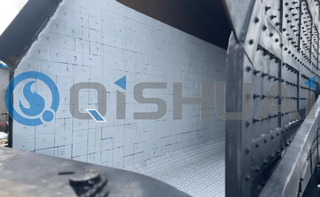 Reparo resistente ao desgaste para descarga de veículos